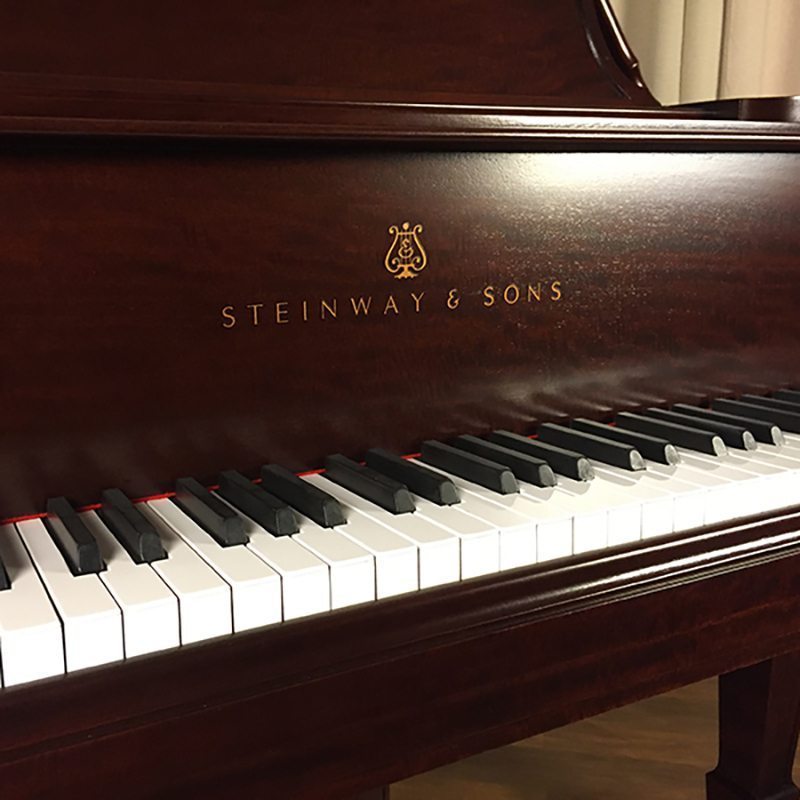 restored antique steinway grand piano