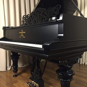 ornate vintage steinway grand piano victorian a ebony