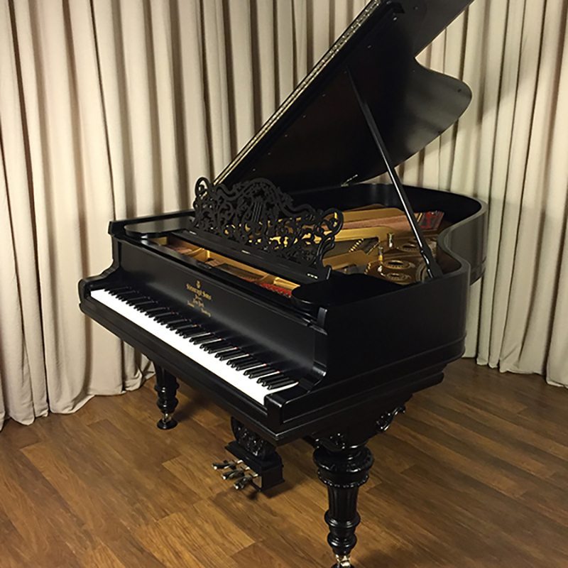 steinway grand piano victorian a ebony