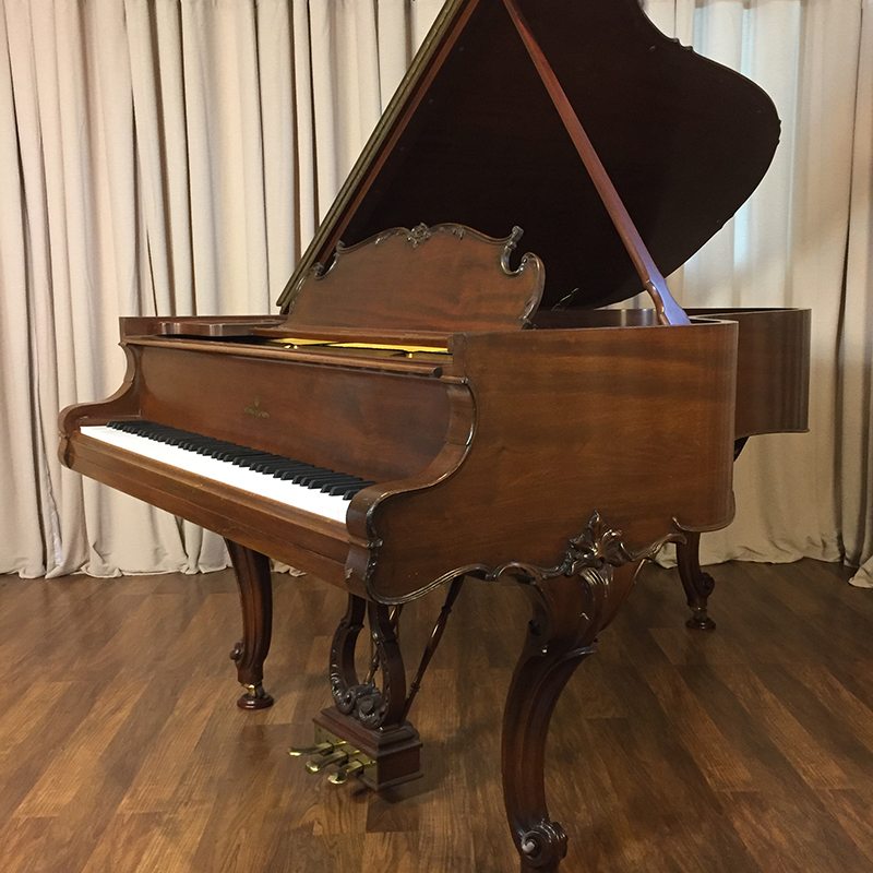 1917 Steinway model A3 Grand Piano Louis XV Style Mahogany wood