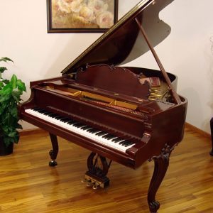 1927 Steinway L Grand Piano Louis XV Style in Mahogany Wood