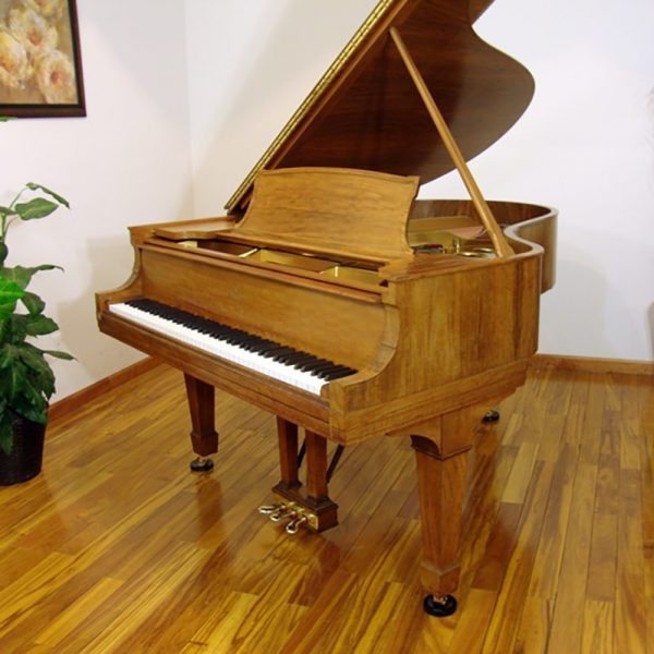 1915 Steinway O Grand Piano Circassian Walnut Traditional Style